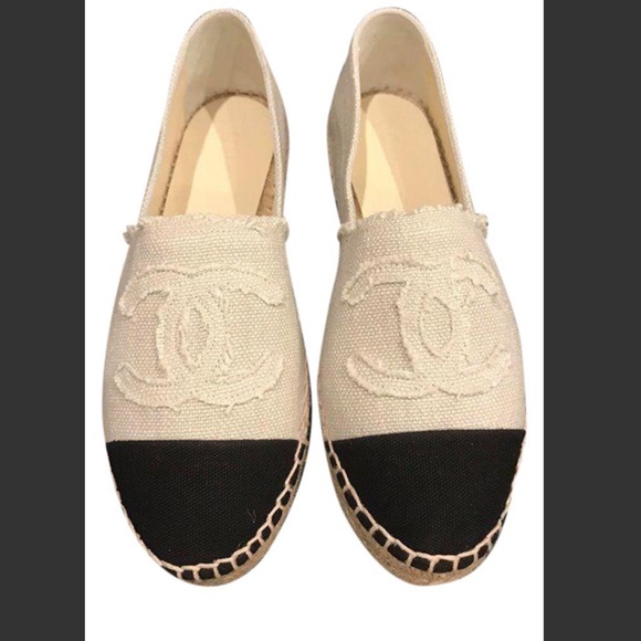 chanel slip on shoes